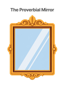 THE PROVERBIAL MIRROR logo