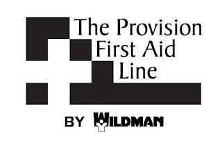 THE PROVISION FIRST AID LINE BY WILDMAN logo