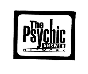 THE PSYCHIC ANSWER NETWORK logo