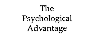 THE PSYCHOLOGICAL ADVANTAGE logo