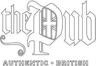 THE PUB AUTHENTIC BRITISH logo