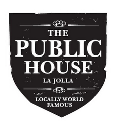 THE PUBLIC HOUSE LA JOLLA LOCALLY WORLD FAMOUS logo