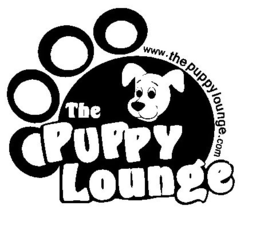 THE PUPPY LOUNGE WWW.THEPUPPYLOUNGE.COM logo