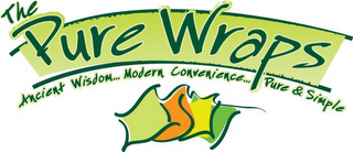 THE PURE WRAPS ANCIENT WISDOM... MODERN CONVENIENCE... PURE & SIMPLE logo