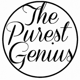 THE PUREST GENIUS CLOTHING COMPANY logo