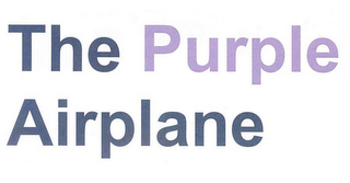 THE PURPLE AIRPLANE logo