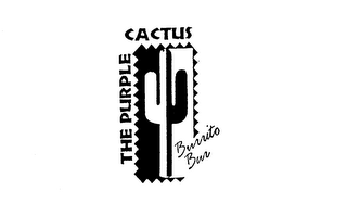 THE PURPLE CACTUS BURRITO BAR logo