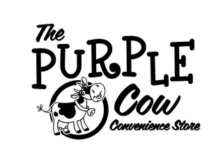 THE PURPLE COW CONVENIENCE STORE logo