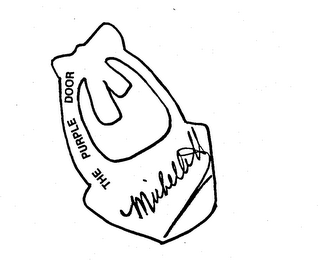 THE PURPLE DOOR MICHELLE logo