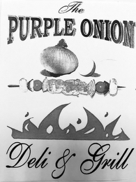 THE PURPLE ONION DELI & GRILL logo