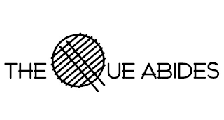 THE QUE ABIDES logo