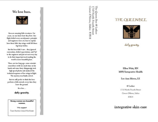THE QUEEN BEE DEFY GRAVITY logo