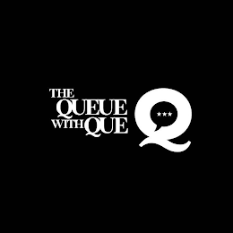 THE QUEUE WITH QUE Q logo