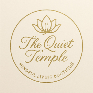THE QUIET TEMPLE MINDFUL LIVING BOUTIQUE logo
