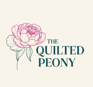 THE QUILTED PEONY logo