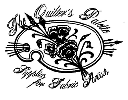 THE QUILTER'S PALETTE SUPPLIES FOR FABRIC ARTISTS logo