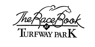 THE RACE BOOK AT TURFWAY PARK logo