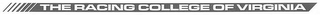 THE RACING COLLEGE OF VIRGINIA logo