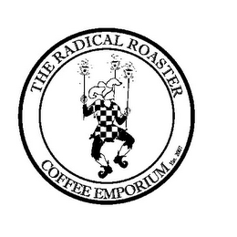 THE RADICAL ROASTER COFFEE EMPORIUM EST. 2007 logo