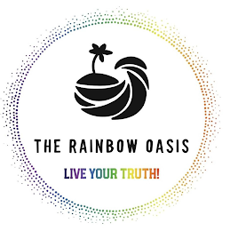 THE RAINBOW OASIS LIVE YOUR TRUTH! logo