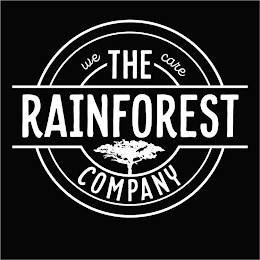 THE RAINFOREST COMPANY WE CARE logo