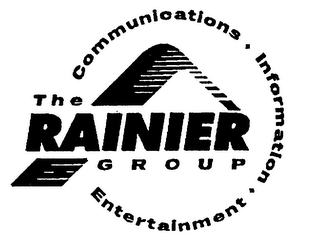 THE RAINIER GROUP COMMUNICATIONS INFORMATION ENTERTAINMENT logo