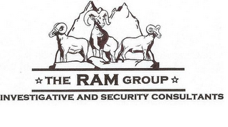 THE RAM GROUP INVESTIGATIVE AND SECURITY CONSULTANTS logo