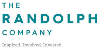 THE RANDOLPH COMPANY INSPIRED. INVOLVED. INVESTED. logo