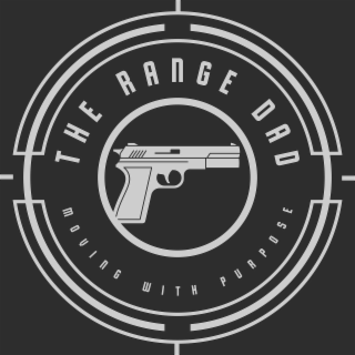 THE RANGE DAD MOVING WITH PURPOSE logo