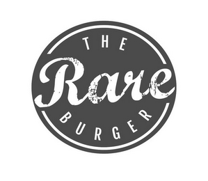 THE RARE BURGER logo