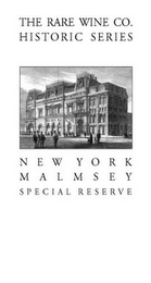 THE RARE WINE CO. HISTORIC SERIES NEW YORK MALMSEY SPECIAL RESERVE logo