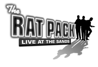 THE RAT PACK LIVE AT THE SANDS logo