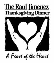 THE RAUL JIMENEZ THANKSGIVING DINNER A FEAST OF THE HEART logo