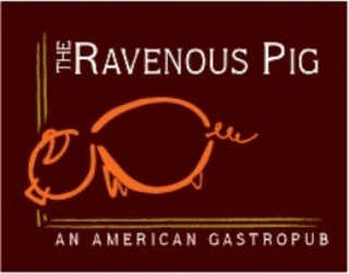 THE RAVENOUS PIG AN AMERICAN GASTROPUB logo