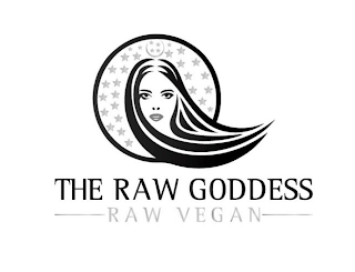 THE RAW GODDESS - RAW VEGAN - logo