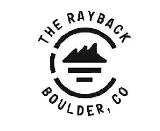 THE RAYBACK C  BOULDER, CO logo