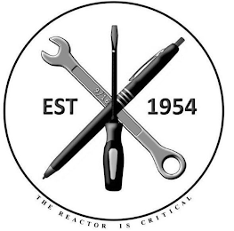 THE REACTOR IS CRITICAL 9/16 EST 1954 logo
