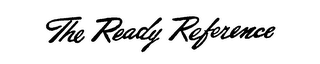 THE READY REFERENCE logo