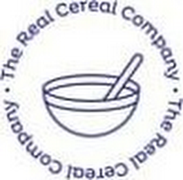 · THE REAL CEREAL COMPANY · THE REAL CEREAL COMPANY logo