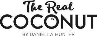 THE REAL COCONUT BY DANIELLA HUNTER logo