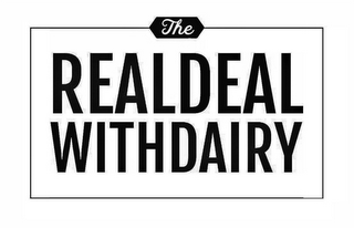 THE REAL DEAL WITH DAIRY logo