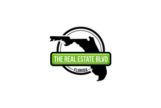 THE REAL ESTATE BLVD FLORIDA logo