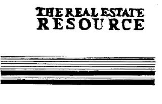 THE REAL ESTATE RESOURCE logo