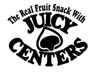 THE REAL FRUIT SNACK WITH JUICY CENTERS logo