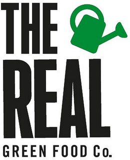 THE REAL GREEN FOOD CO. logo
