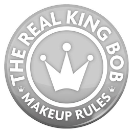 THE REAL KING BOB MAKEUP RULES logo