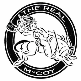 THE REAL MCCOY RM QUALITY HANDBAGS HANDBAG WRANGLERS logo