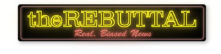 THE REBUTTAL REAL, BIASED NEWS logo