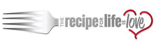 THE RECIPE FOR LIFE IS LOVE logo