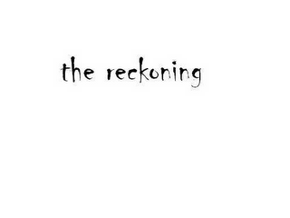 THE RECKONING logo